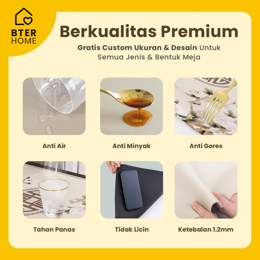 Bter Home Tatakan Gelas Anti Slip Motif Squid Game - Alas Meja Minum Estetik Anti Air - image 9
