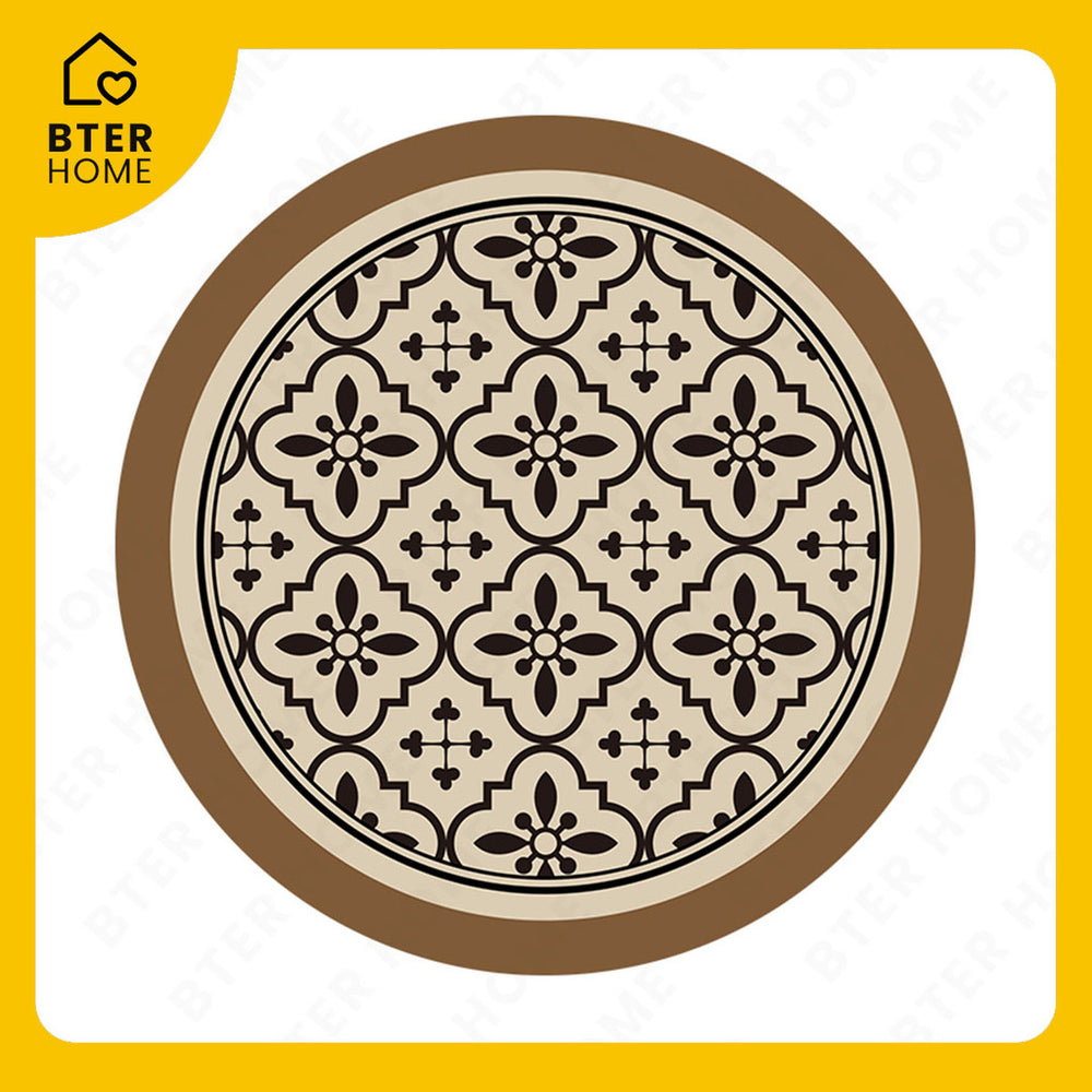 Bter Home Tatakan Gelas Mangkok Piring Premium – Motif Estetik & Anti Slip, Anti Air