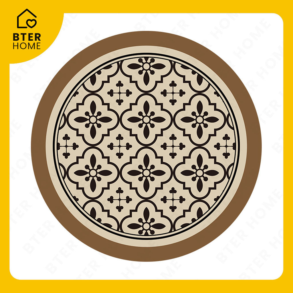 Bter Home Tatakan Gelas Mangkok Piring Premium – Motif Estetik & Anti Slip, Anti Air