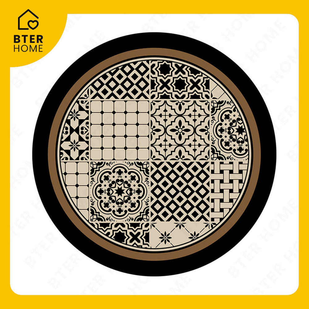 Bter Home Tatakan Gelas Mangkok Piring Premium – Motif Estetik & Anti Slip, Anti Air