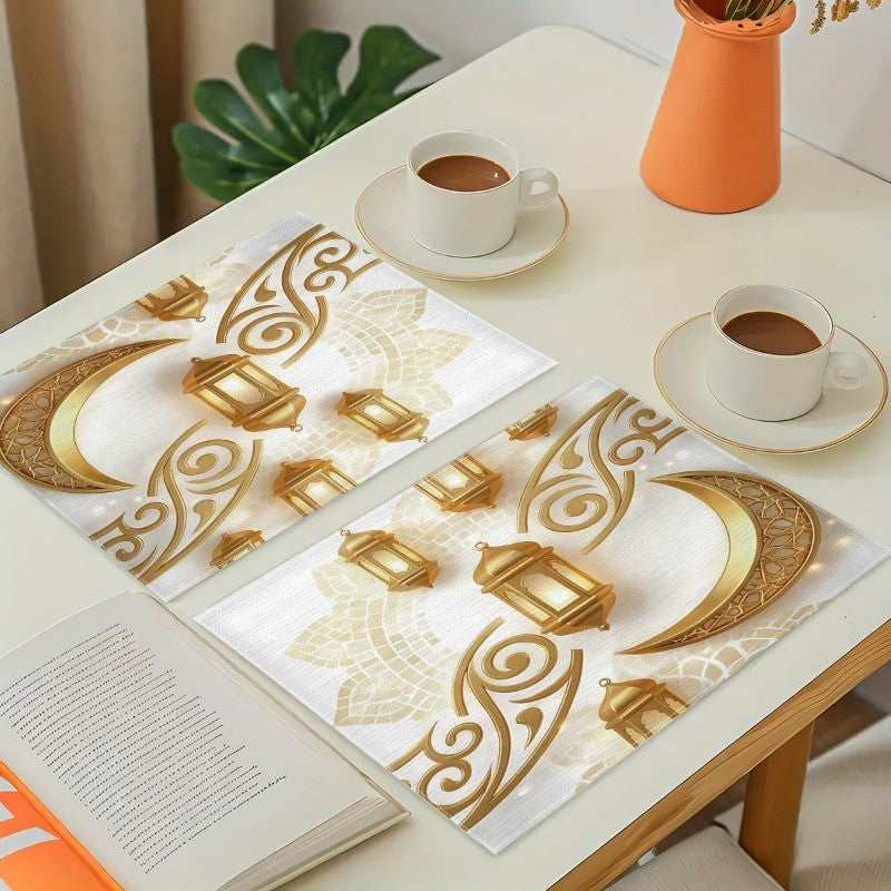 Bter Home Taplak Meja Placemat PVC Premium Ramadan Idul Fitri Best Seller Series Motif Islami - image 6