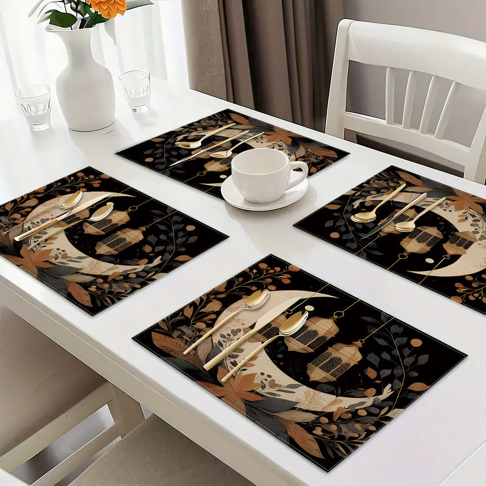 Bter Home Taplak Meja Placemat PVC Premium Ramadan Idul Fitri Complete Series Motif Islami - image 9