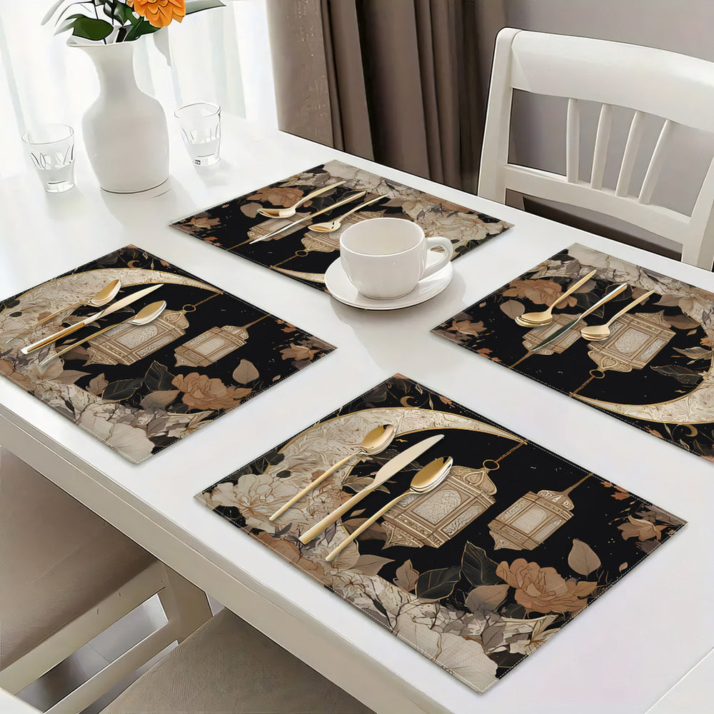 Bter Home Taplak Meja Placemat PVC Premium Ramadan Idul Fitri Complete Series Motif Islami - image 4