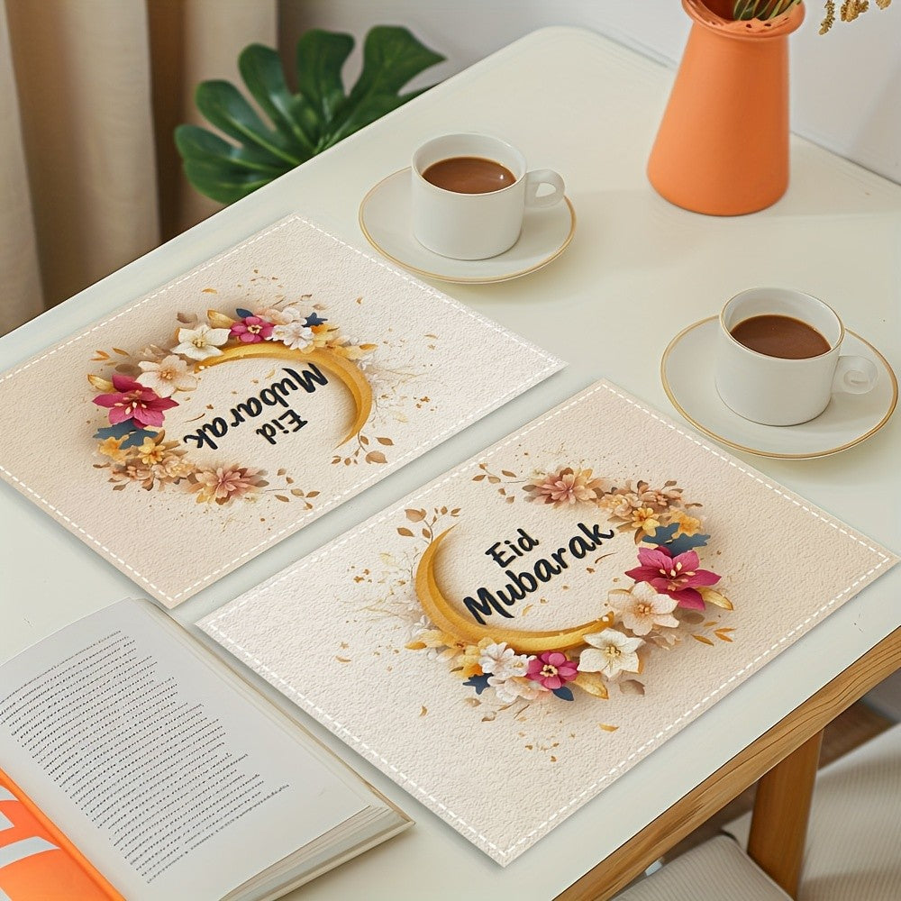 Bter Home Taplak Meja Placemat PVC Premium Ramadan Idul Fitri Complete Series Motif Islami - image 7