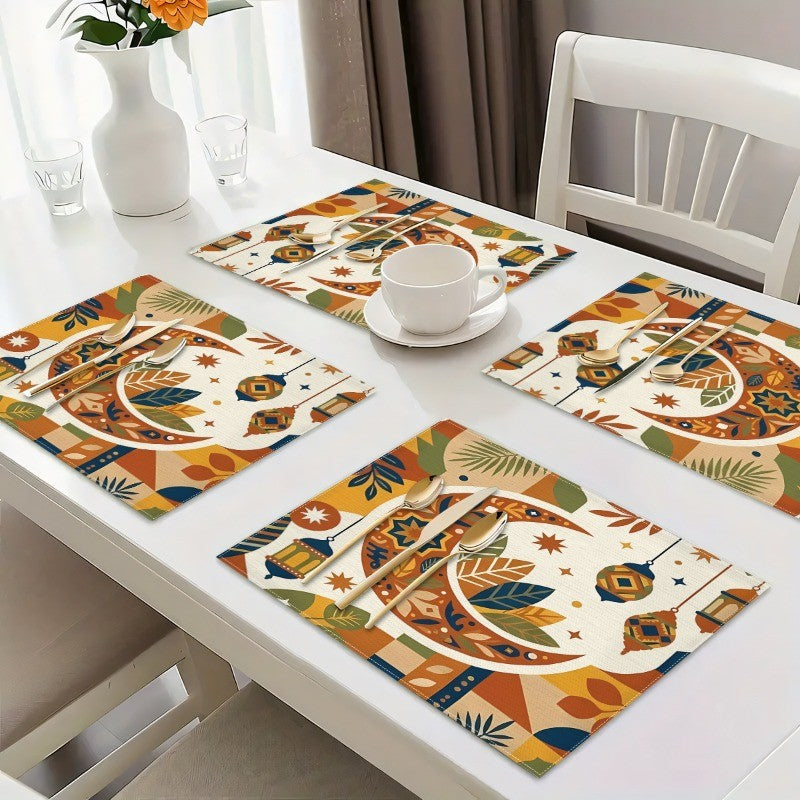Bter Home Taplak Meja Placemat PVC Premium Ramadan Idul Fitri Best Seller Series Motif Islami - image 8